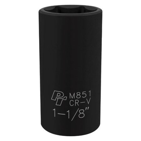 PERFORMANCE TOOL 1/2 In Dr. Deep Impact Socket 1-1/8 In Socket Dp Imp 1, M851 M851